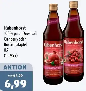 Aktiv Irma Rabenhorst 100% purer Direktsaft Angebot