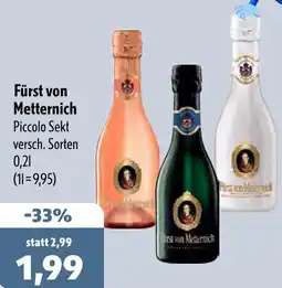 Aktiv Irma Fürst von Metternich Piccolo Sekt Angebot