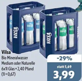 Aktiv Irma Vilsa Bio Mineralwasser Angebot