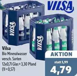 Aktiv Irma Vilsa Bio Mineralwasser Angebot