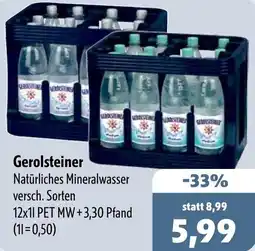 Aktiv Irma Gerolsteiner Natürliches Mineralwasser Angebot