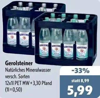 Aktiv Irma Gerolsteiner Natürliches Mineralwasser Angebot