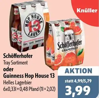 Aktiv Irma Schöfferhofer oder Guinness Hop House 13 Angebot