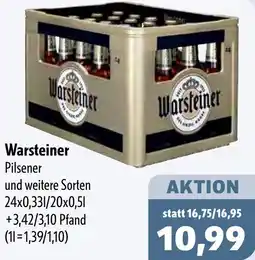 Aktiv Irma Warsteiner Pilsener Angebot