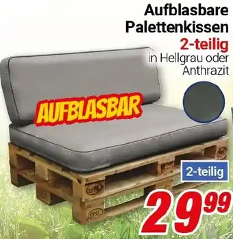 CENTERSHOP Aufblasbare Palettenkissen Angebot