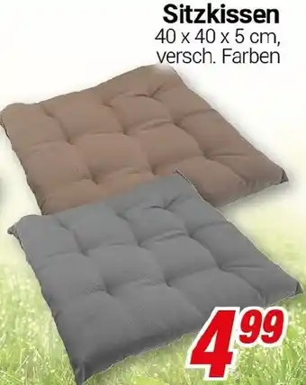 CENTERSHOP Sitzkissen Angebot