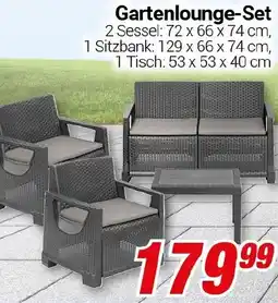 CENTERSHOP Gartenlounge-Set Angebot