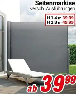 CENTERSHOP Seitenmarkise Angebot