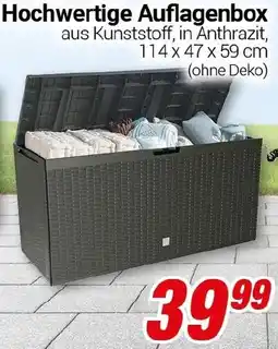 CENTERSHOP Hochwertige Auflagenbox Angebot