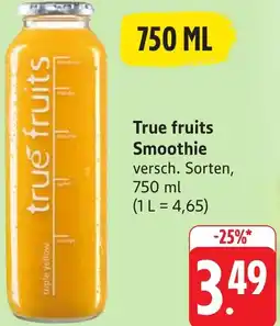 Gebauer's True fruits Smoothie Angebot