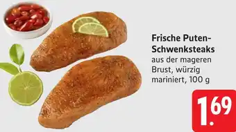 Gebauer's Frische Puten Schwenksteaks Angebot