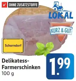 Gebauer's Delikatess Farmerschinken Angebot