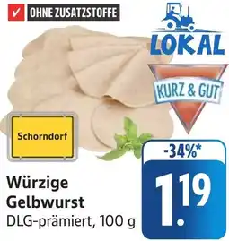 Gebauer's Würzige Gelbwurst Angebot