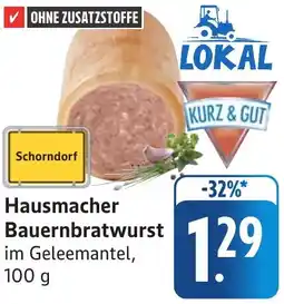 Gebauer's Hausmacher Bauernbratwurst Angebot
