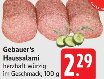 Gebauer's WILTMANN Gebauer's Haussalami Angebot