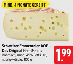 Gebauer's Schweizer Emmentaler AOP - Das Original Angebot