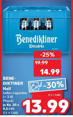 Kaufland Benediktiner Hell Angebot