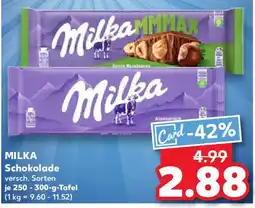 Kaufland MILKA Schokolade Angebot