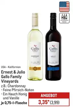 METRO Ernest & Julio Gallo Family Vineyards Angebot