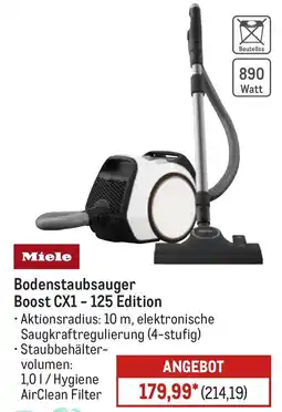 METRO Miele Bodenstaubsauger Boost CX1 - 125 Edition Angebot