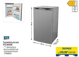 METRO aro Tischkühlschrank TFS 8540E Angebot