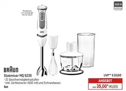 METRO BRAUN Stabmixer MQ 5235 Angebot