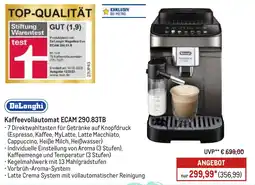 METRO DeLonghi Kaffeevollautomat ECAM 290.83TB Angebot
