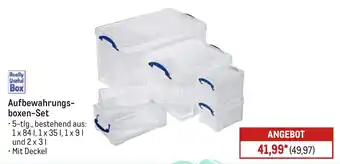 METRO Really Useful Box Aufbewahrungsboxen-Set Angebot