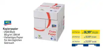METRO aro Kopierpapier Angebot
