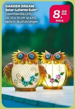 NETTO GARDEN DREAM Solar-Laterne „Eule“ Angebot