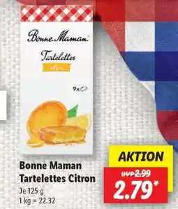 Lidl Bonne Maman Tartelettes Citron Angebot