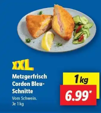 Lidl Metzgerfrisch Cordon Bleu-Schnitte Angebot