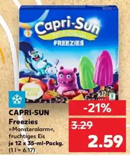 Kaufland Capri-Sun Freezies Angebot