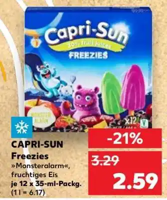 Kaufland Capri-Sun Freezies Angebot