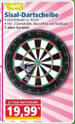Norma SISAL-Dartscheibe Angebot