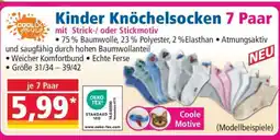 Norma Kinder Knöchelsocken 7 Paar Angebot