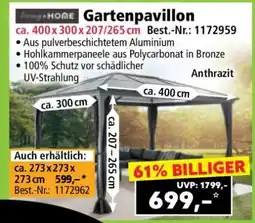 Norma Gartenpavillon Angebot