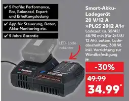 Kaufland Smart-Akku-Ladegerät 20 V/12 A PLGS 2012 A1 Angebot