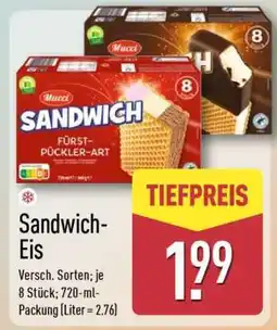 Aldi Nord Sandwich Eis Angebot
