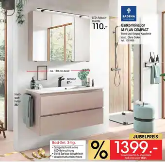Zurbrüggen SADENA Badkombination M-PLAN COMPACT Angebot