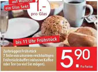 Zurbrüggen Zurbrüggen Frühstück Angebot
