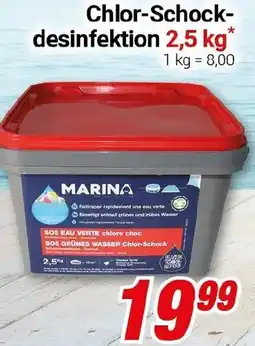 CENTERSHOP MARINA Chlor-Schockdesinfektion Angebot