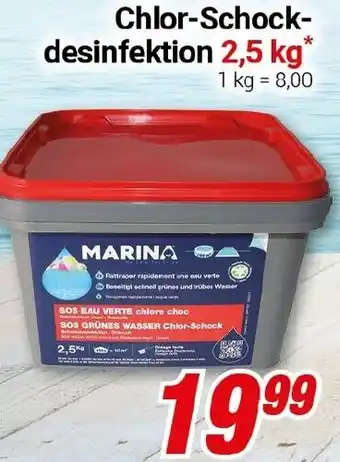 CENTERSHOP MARINA Chlor-Schockdesinfektion Angebot