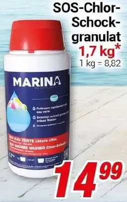 CENTERSHOP MARINA SOS-Chlor Schockgranulat Angebot