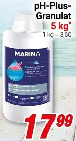 CENTERSHOP MARINA pH-Plus Granulat Angebot