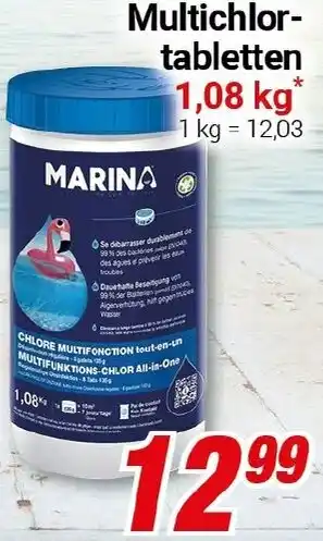 CENTERSHOP MARINA Multichlortabletten Angebot