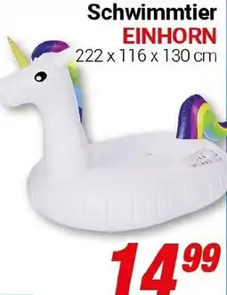 CENTERSHOP Schwimmtier EINHORN Angebot