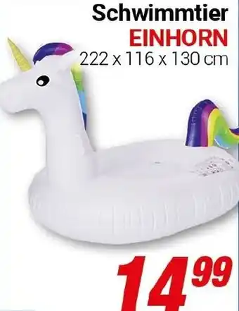CENTERSHOP Schwimmtier EINHORN Angebot