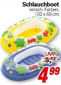 CENTERSHOP Schlauchboot Angebot