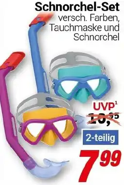 CENTERSHOP Schnorchel-Set Angebot